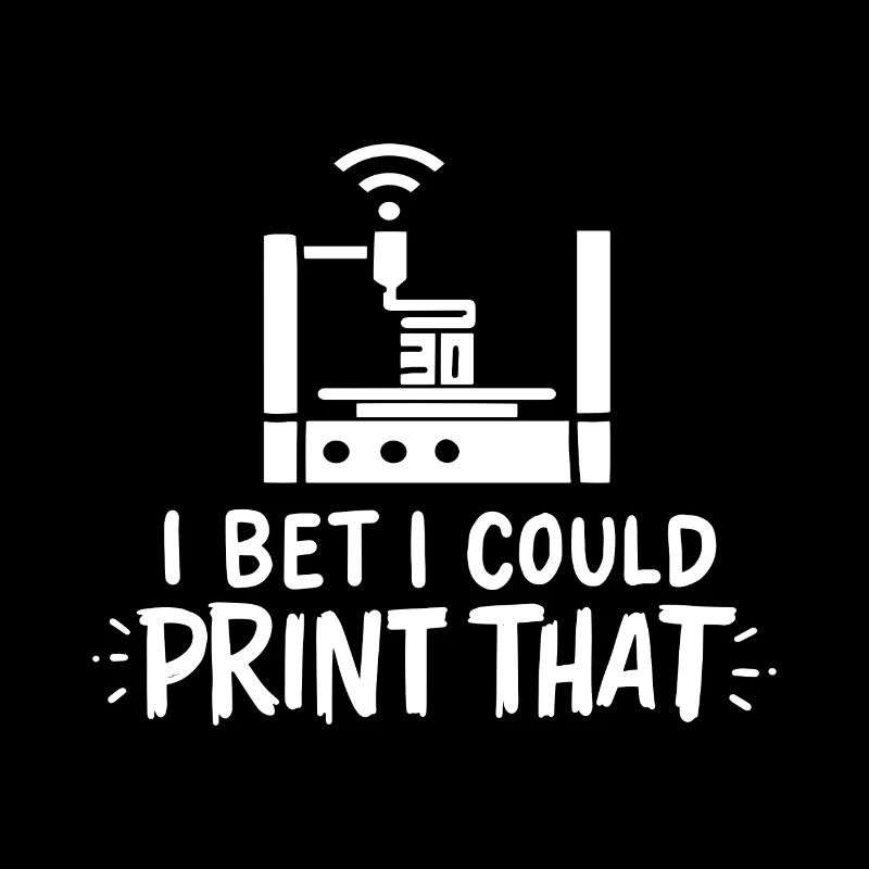 I bet I could print that for 3D printers