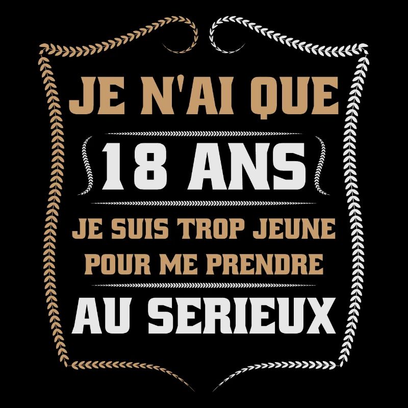 anniversaire 18 ans? Idée cadeau humour.