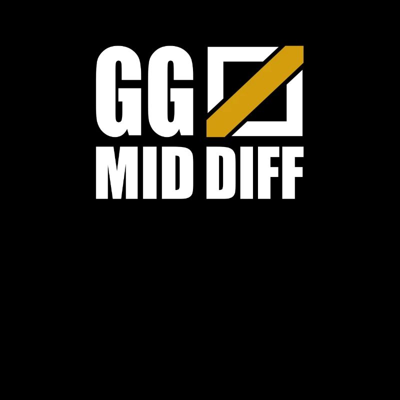 GG Mid Diff Gamer Gaming