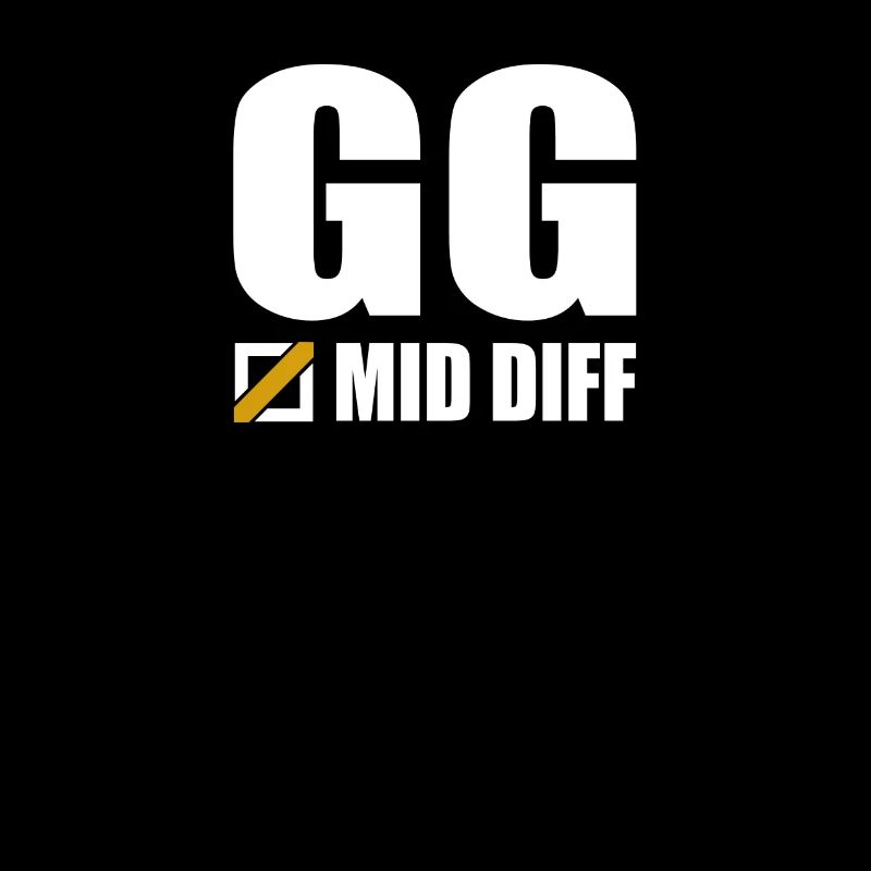 GG Mid Diff Gamer Gaming