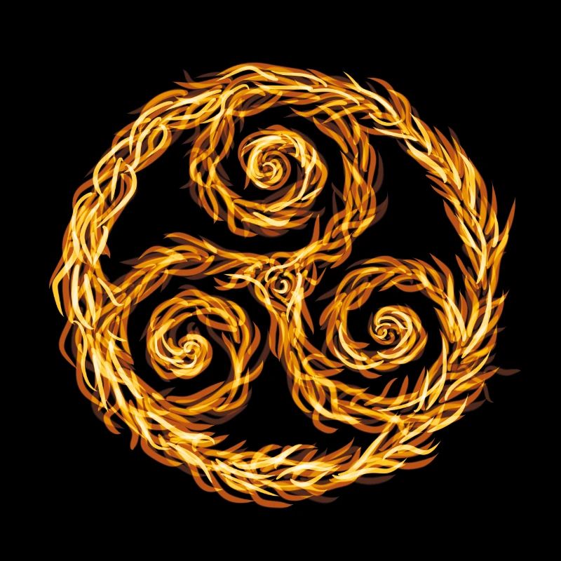 Triskele de feu