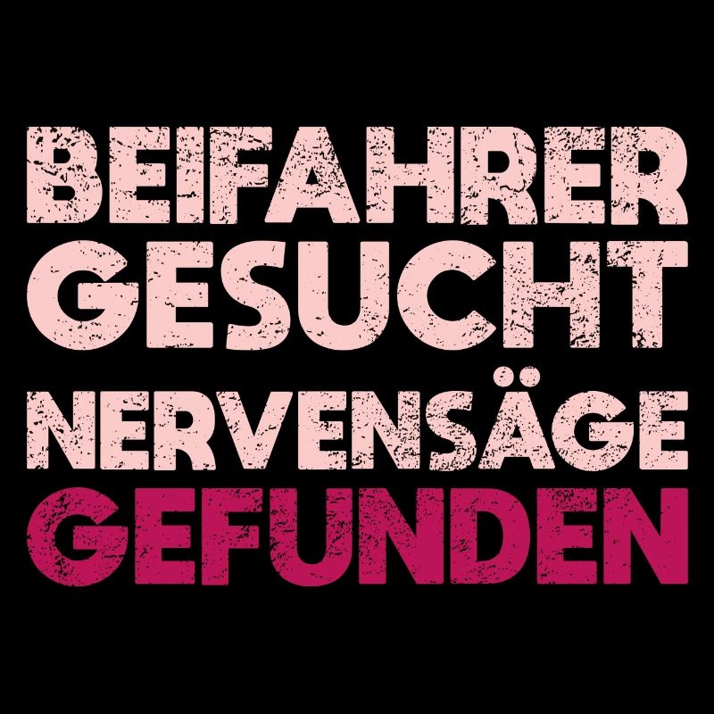 Beifahrer Gesucht Nervensäge Gefunden