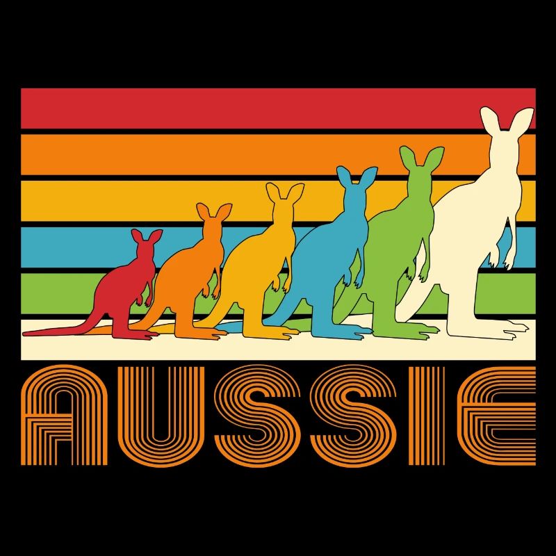 Kangourous australiens