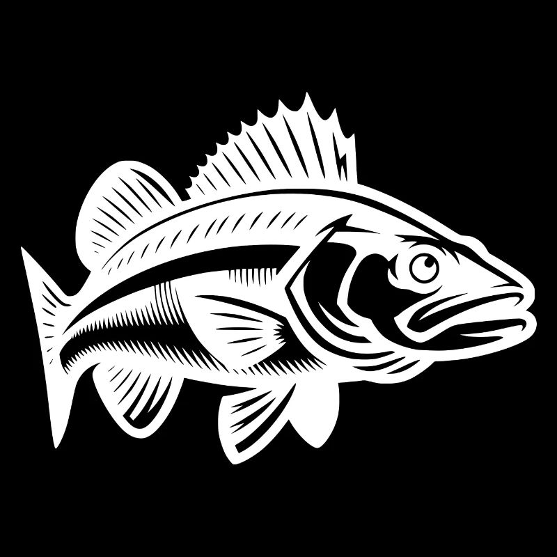 Poisson sandre élégant