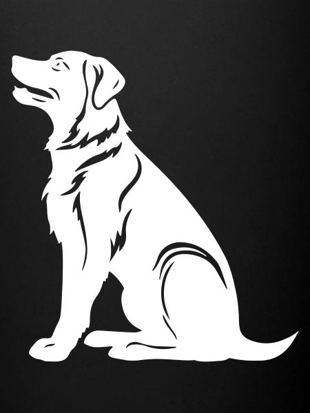 Samoyed Dog Silhouette