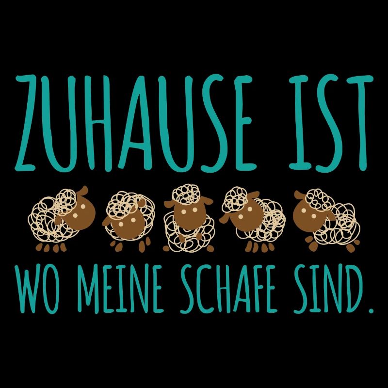 Zuhause schafe Geschenk Bauer Landwirt Schäfer