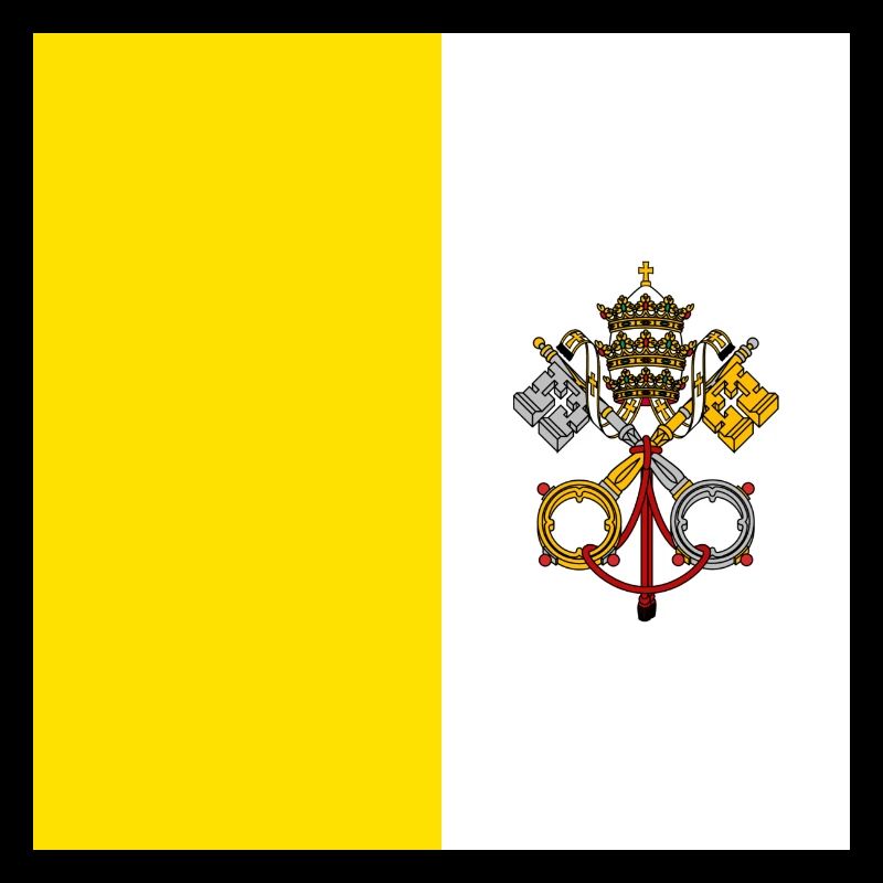 Drapeau de la Cité du Vatican