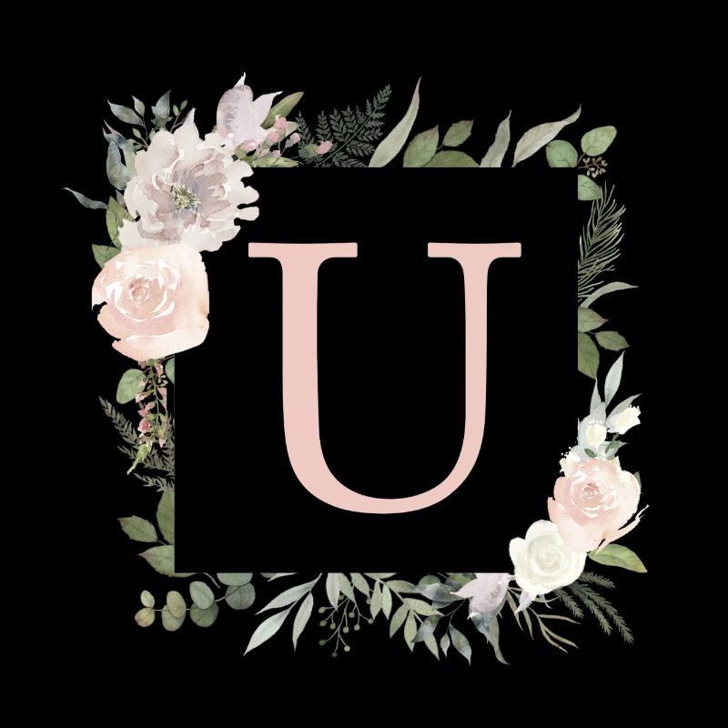 U Monogramme Eucalyptus Boho