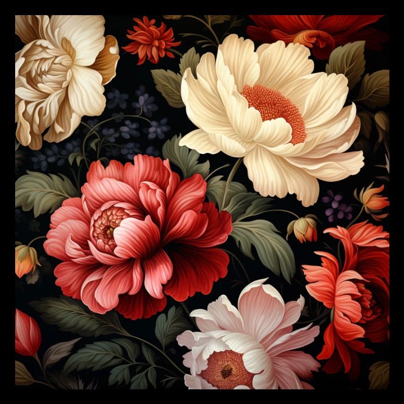 Vintage floral pattern