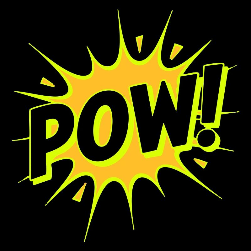 Prisonnier de guerre! Retro Comic Blast – Typographie d’action