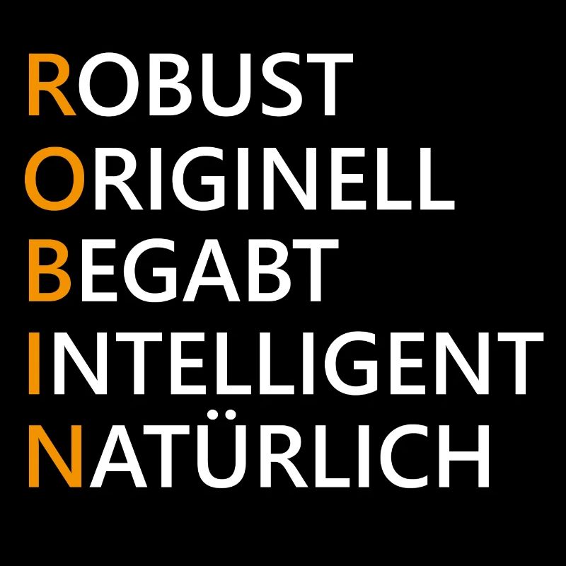 Robin Name Geschenk
