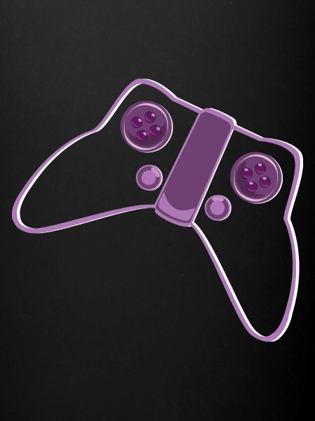 Controller Pink Purple