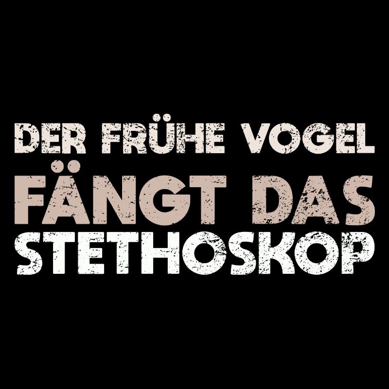 Der Frühe Vogel Fängt Das Stethoskop