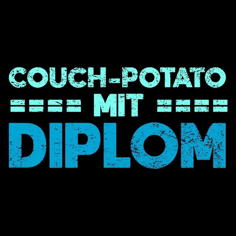 Couch-Potato Mit Diplom
