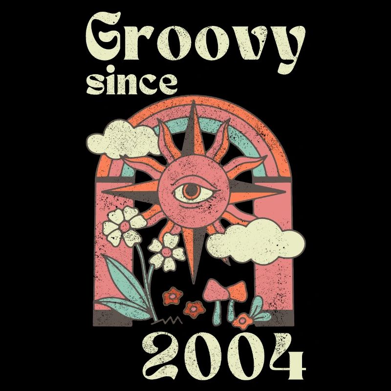 Groovy since 20004mit Retro Grafik