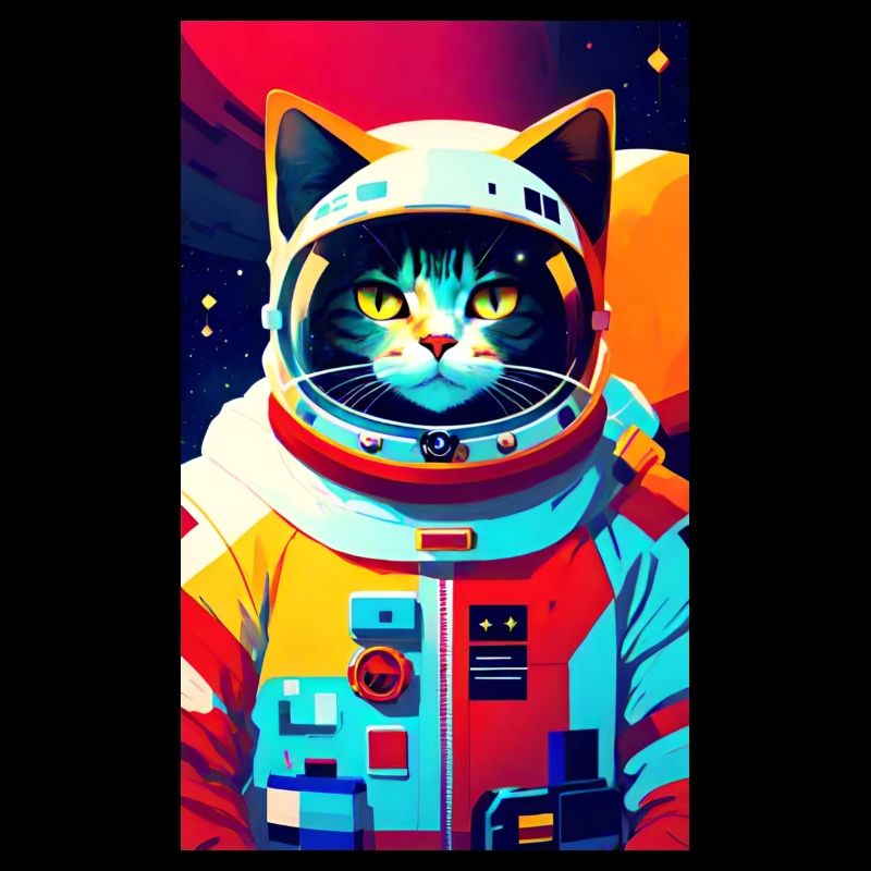 Chat astronaute