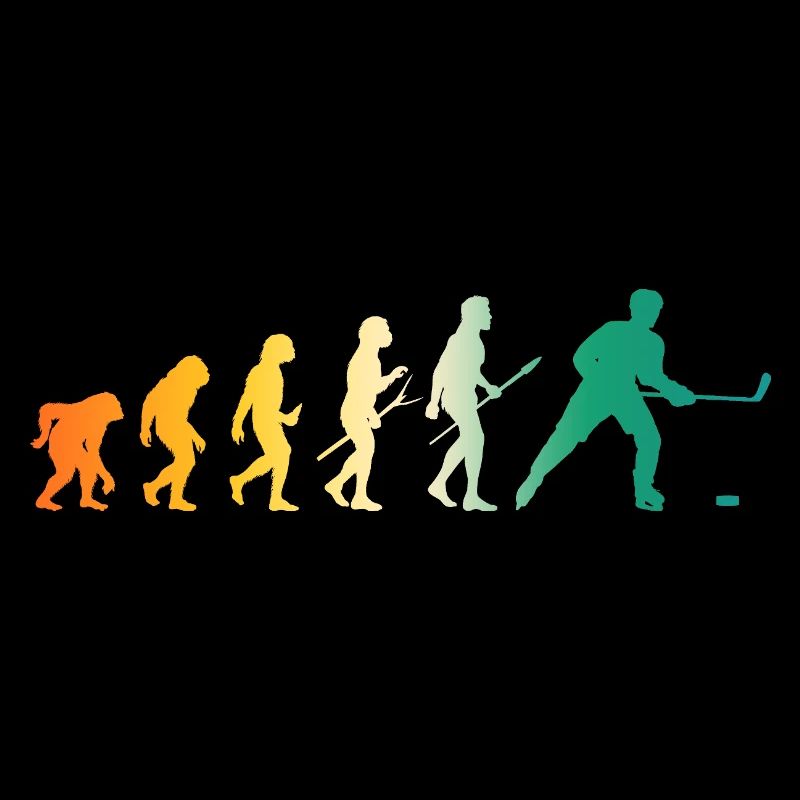 Eishockeyspieler Evolution Eishockey