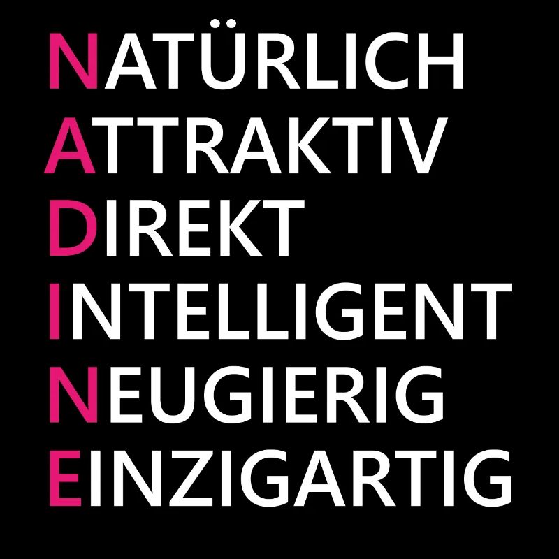 Nadine Name Geschenk