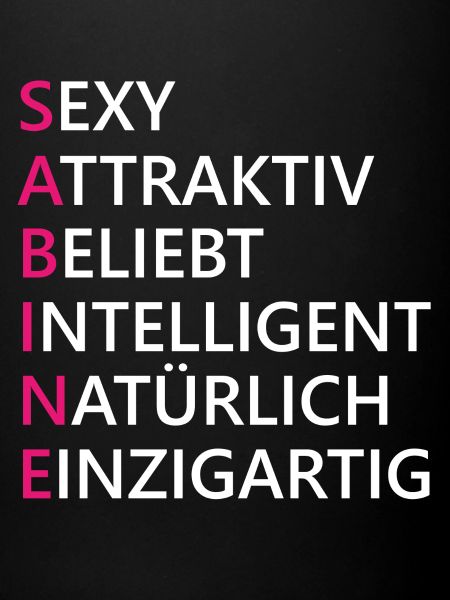 Sabine Name Geschenk