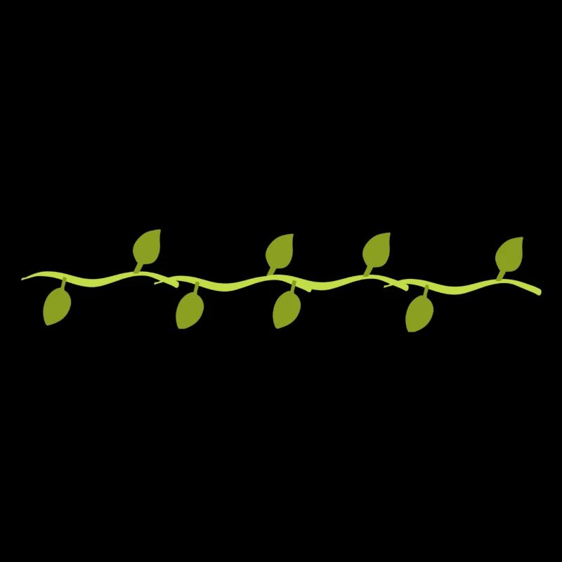 Leaves Line Nature Leaf Branches Green