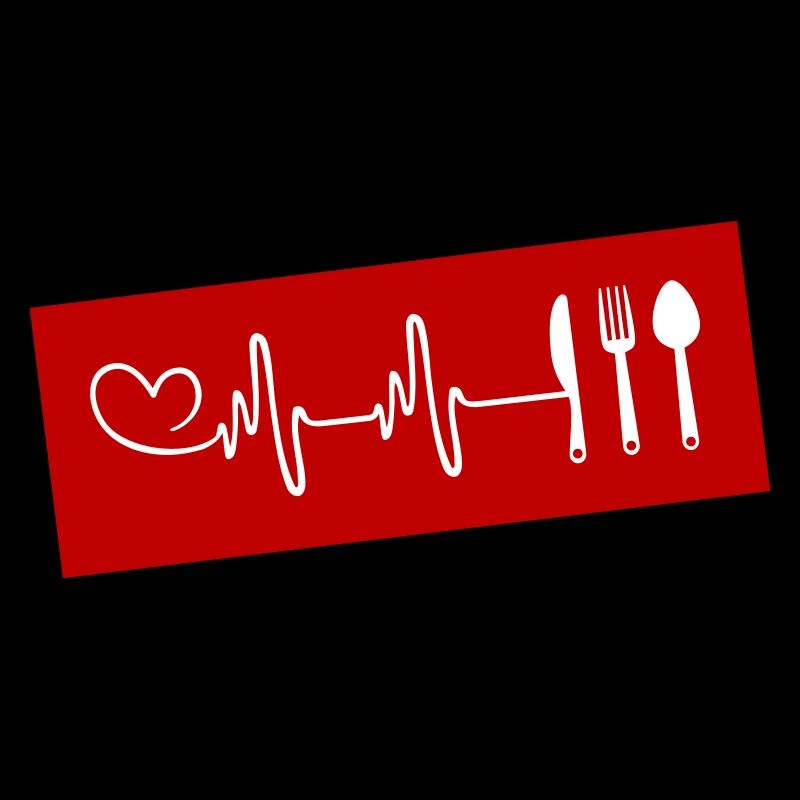 Fourchette Couverts Heartbeat