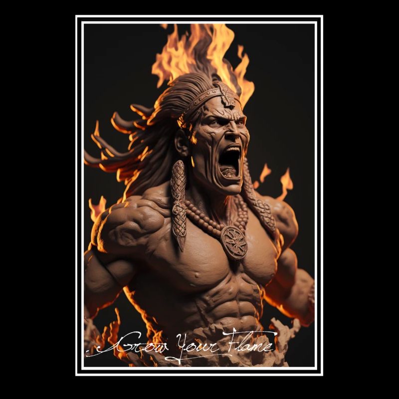 Grow Your Flame - 3D Render