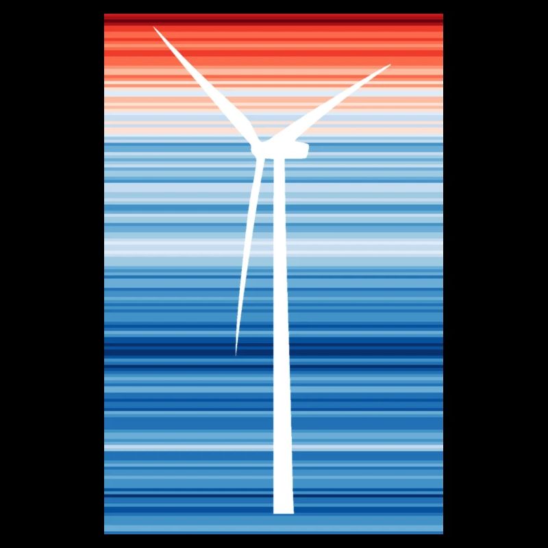 WarmingStripes - Énergie éolienne