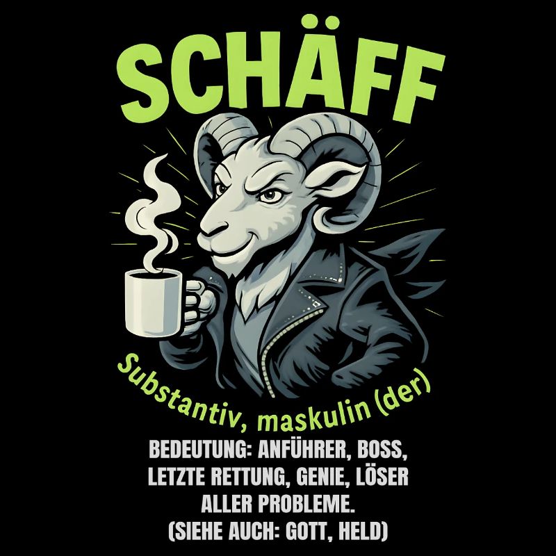 Schaf Spruch Schäff Lustig Geschenkidee Schafe