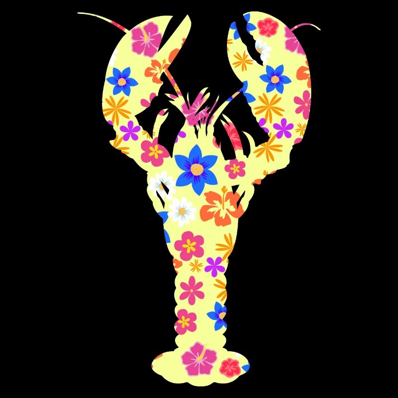 Homard aux fleurs