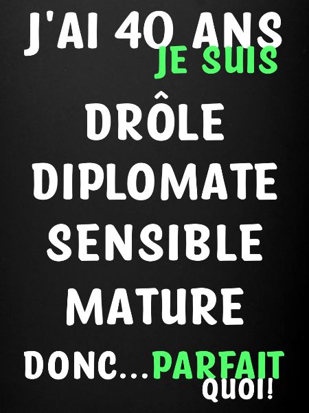 40 ans anniversaire