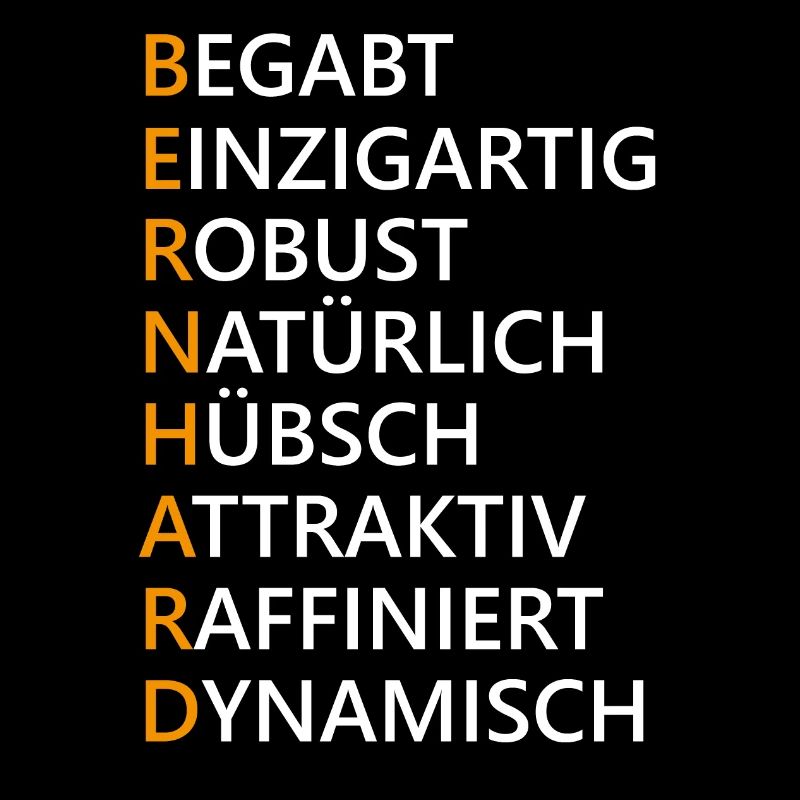 Bernhard Name Geschenk