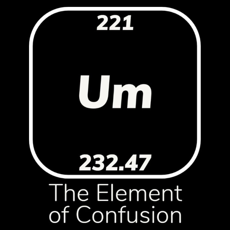 Um élément de confusion