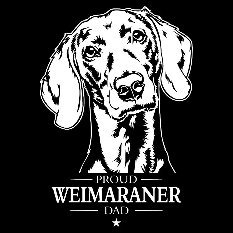 Weimaraner Dad Hunde Hund Jagdhunde Wilsigns