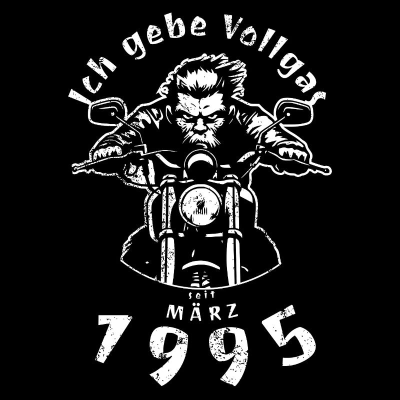30. Geburtstag Ich gebe Vollgas seit 03/1995