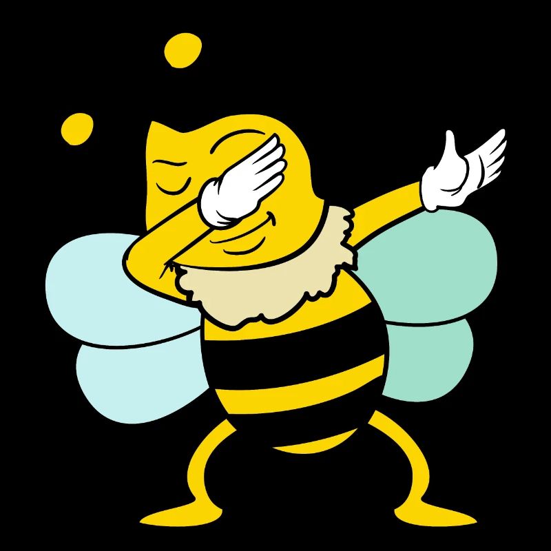 Dabbing Dab Biene