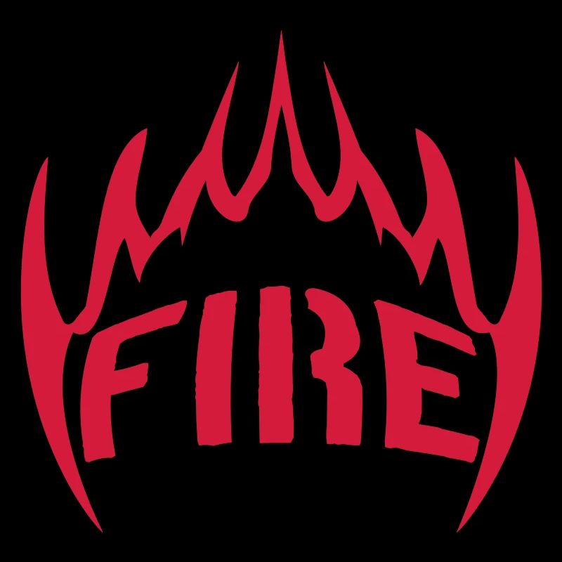 Des flammes de feu pompier