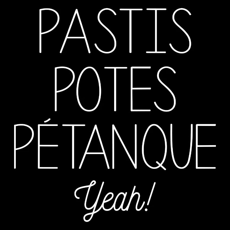 PASTIS POTES PÉTANQUE
