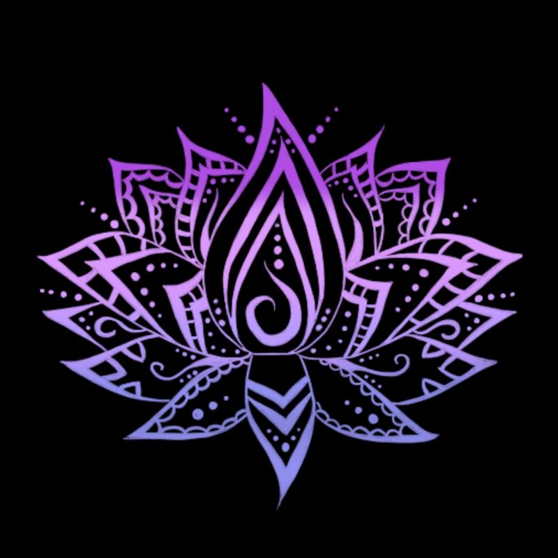 lotus couleurs violet