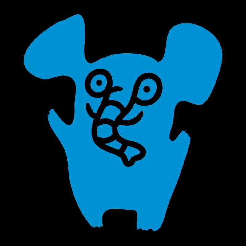 Kleiner Elefant ist glücklich 2