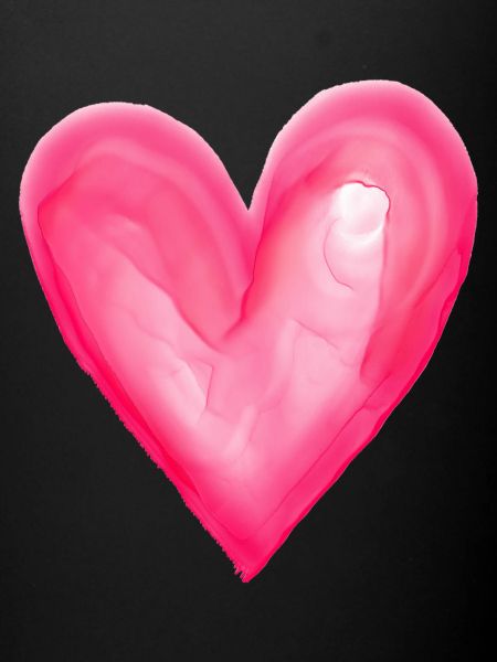 Coeur rose