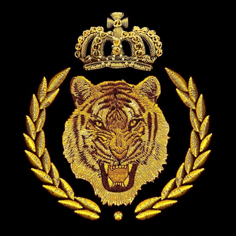 Embroidered tiger
