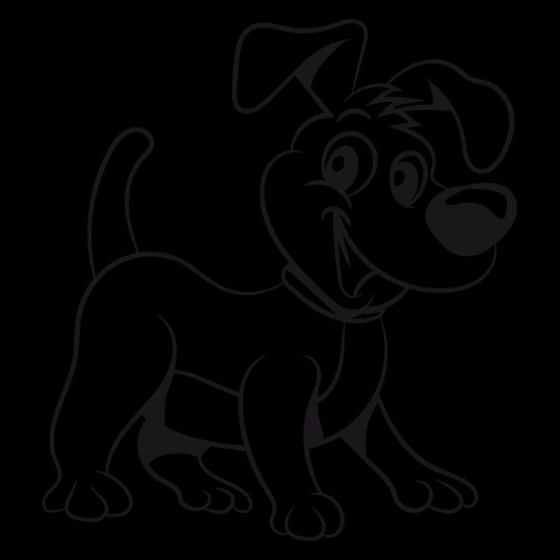 Chien jeune chiot