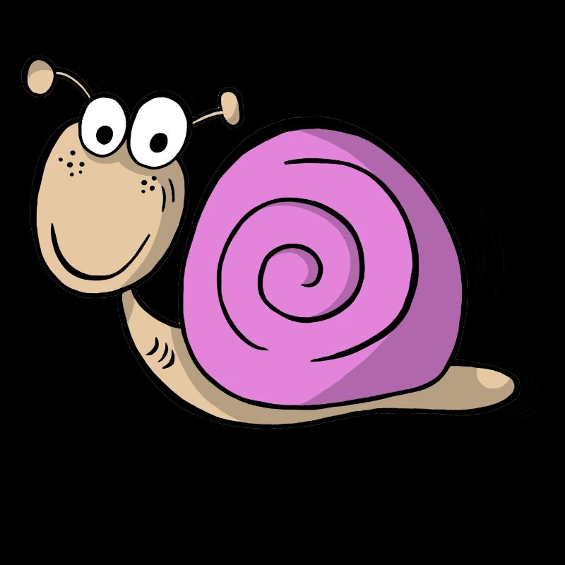 Sweet snail pink gift snail shell