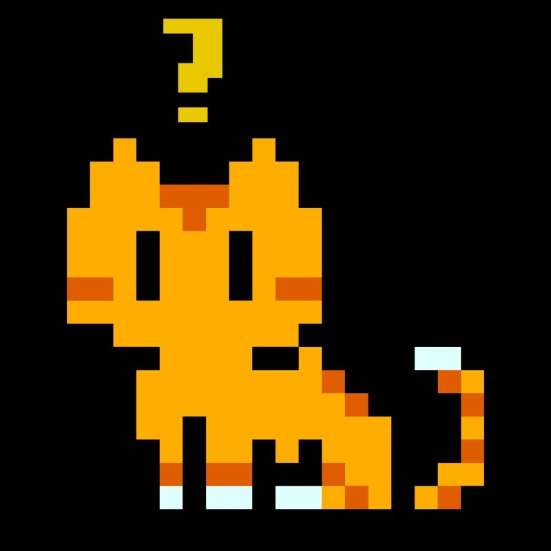 cat pixel