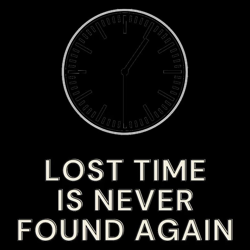 Lost Time is never found again