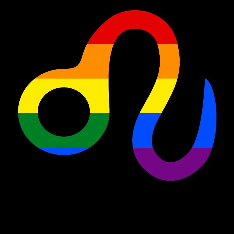 Sternzeichen Löwe Pride Design