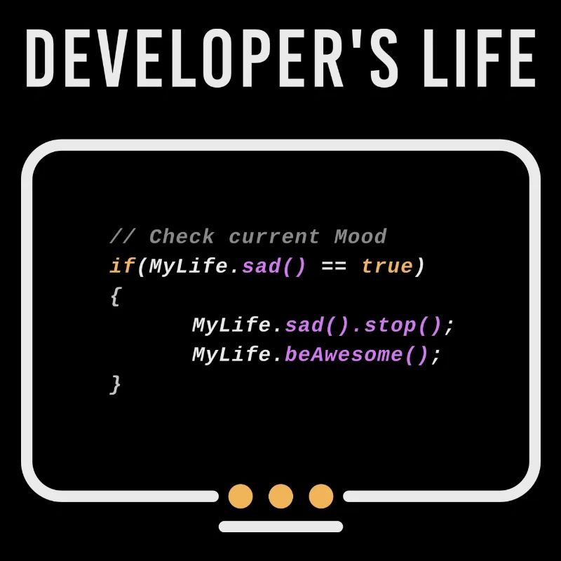 Nerd Entwickler Informatik Programmierer Developer