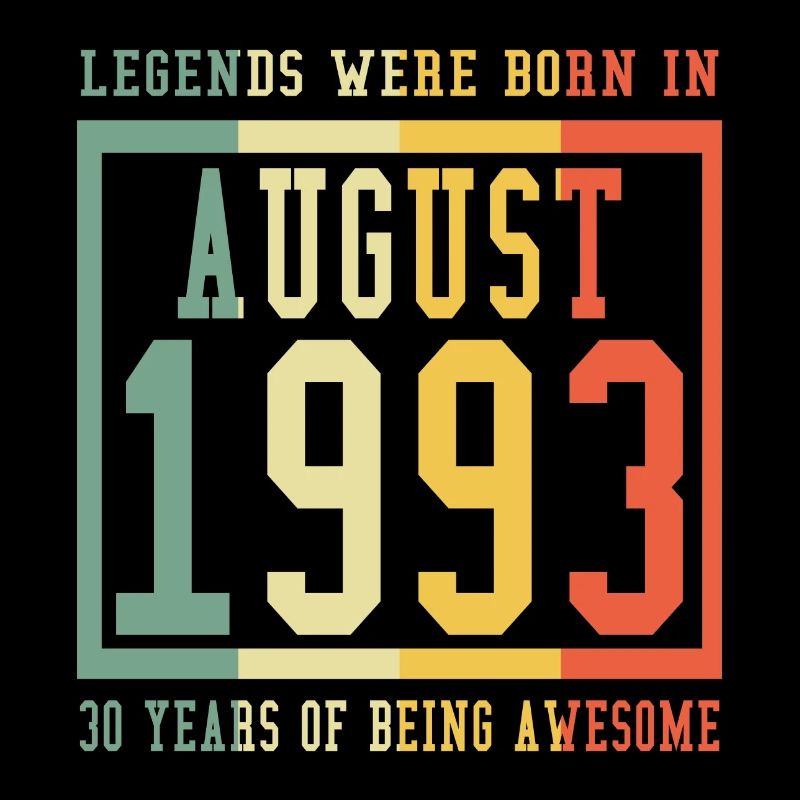 AUGUST 1993 Jahrestag