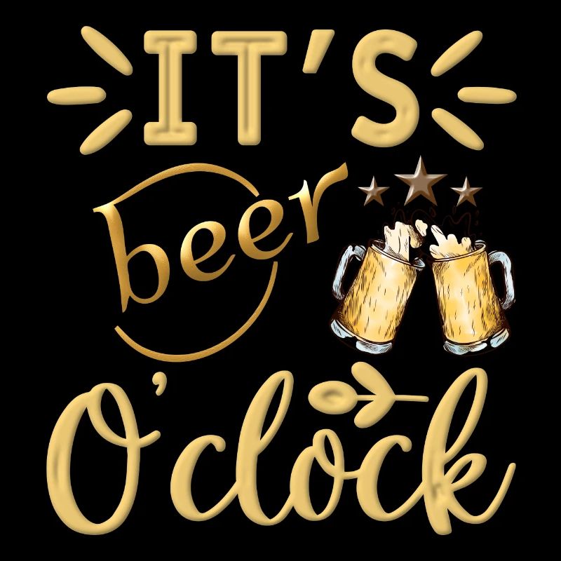 It's beer o'clock c'est l'heure de la bière