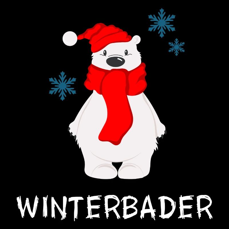 Eisbader Winterbader Polar Eisbär Winterschwimmen